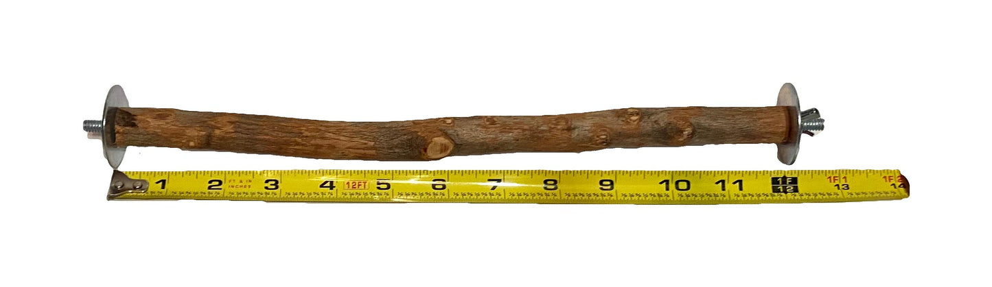 Custom Full length Dragonwood perches with an attachment at both ends