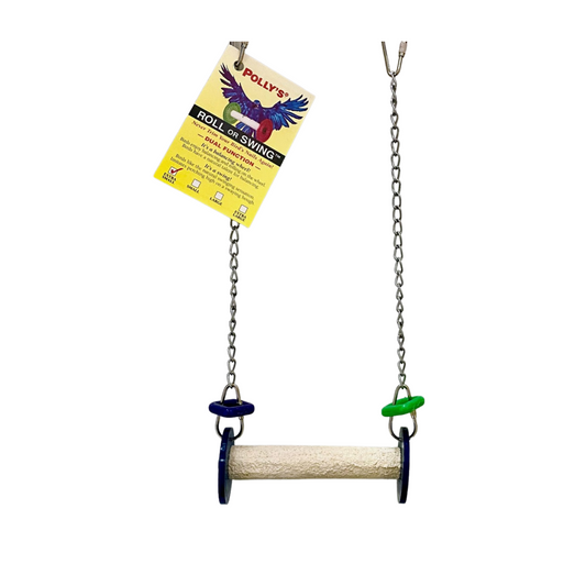 Polly's Roll or Swing for Birds Extra Small